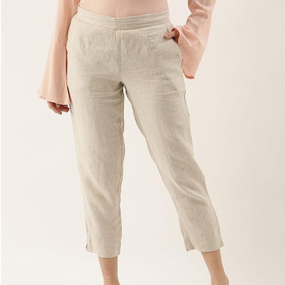 New Linen Capris